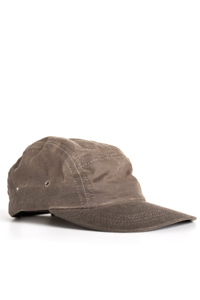 Camper Waxed 5 Panel Cap / Umber