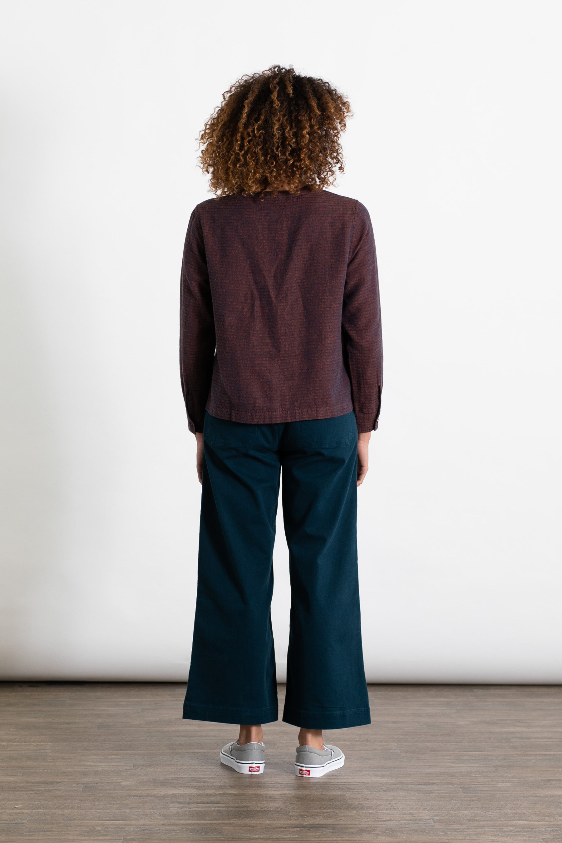 Maren Pullover / Subtle Stripe