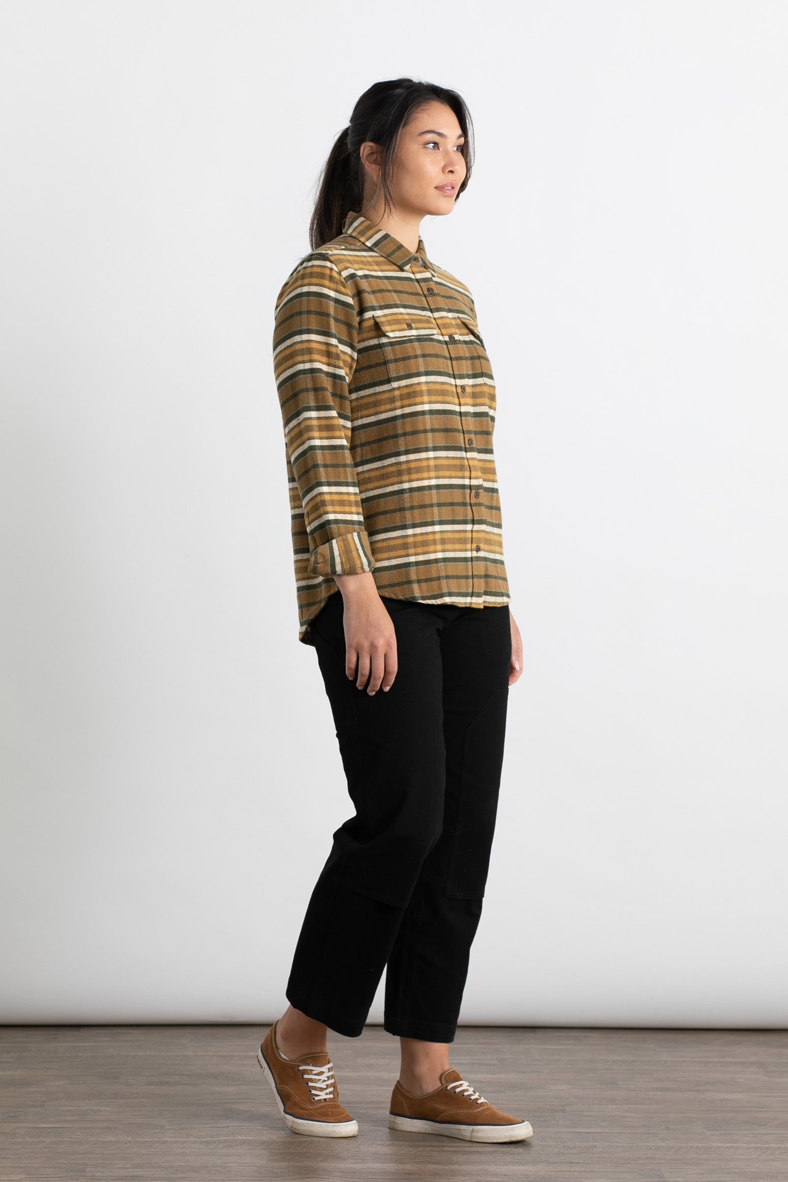 Lenon Shirt / Hemlock Doubleface