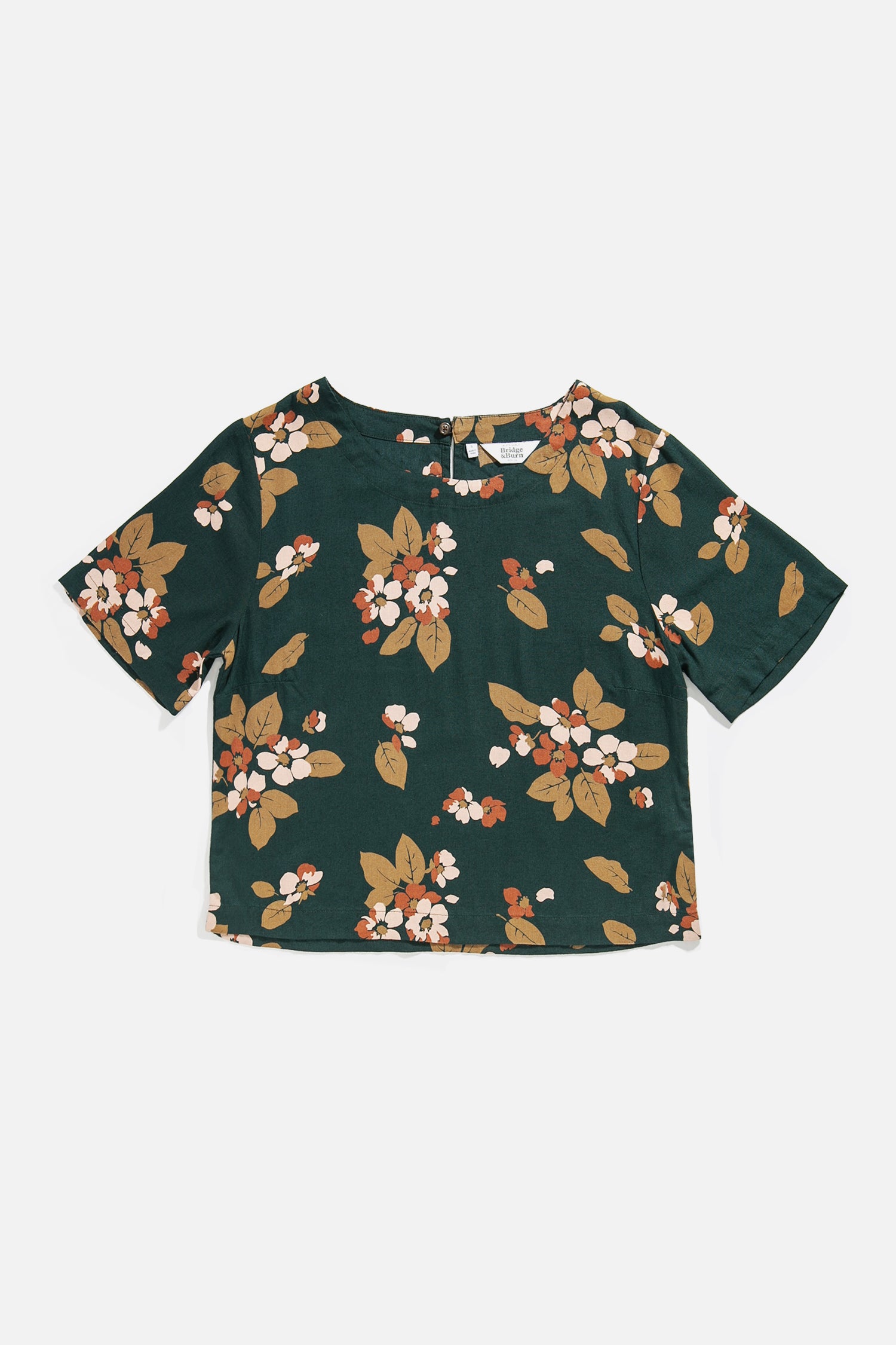Leona Shirt / Forest Floral