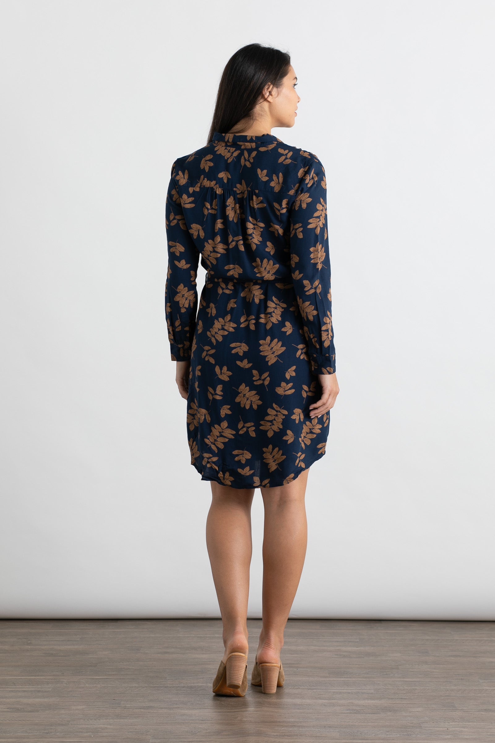 Emery Shirt Dress / Grove