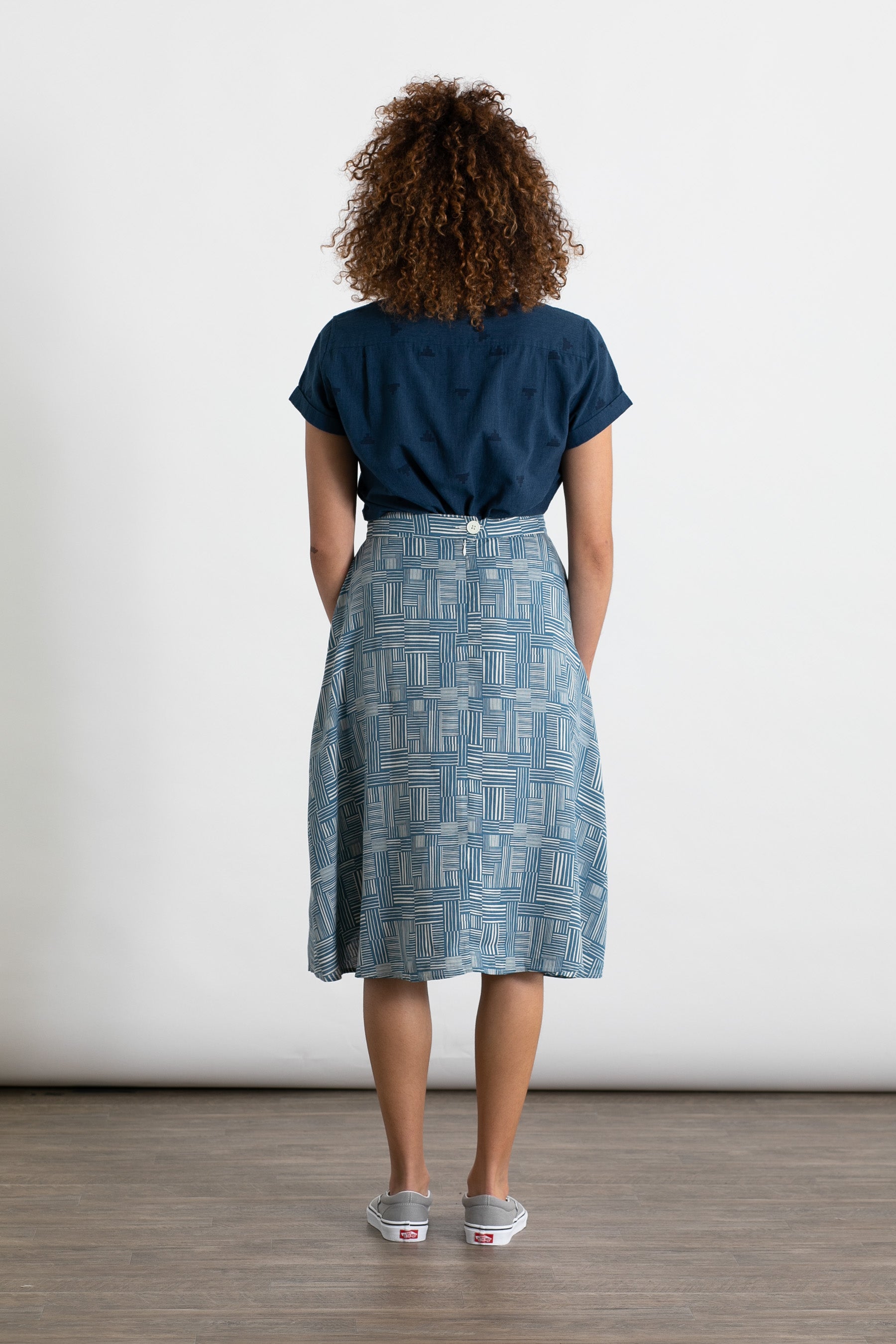 Cara Skirt / Patchwork Print