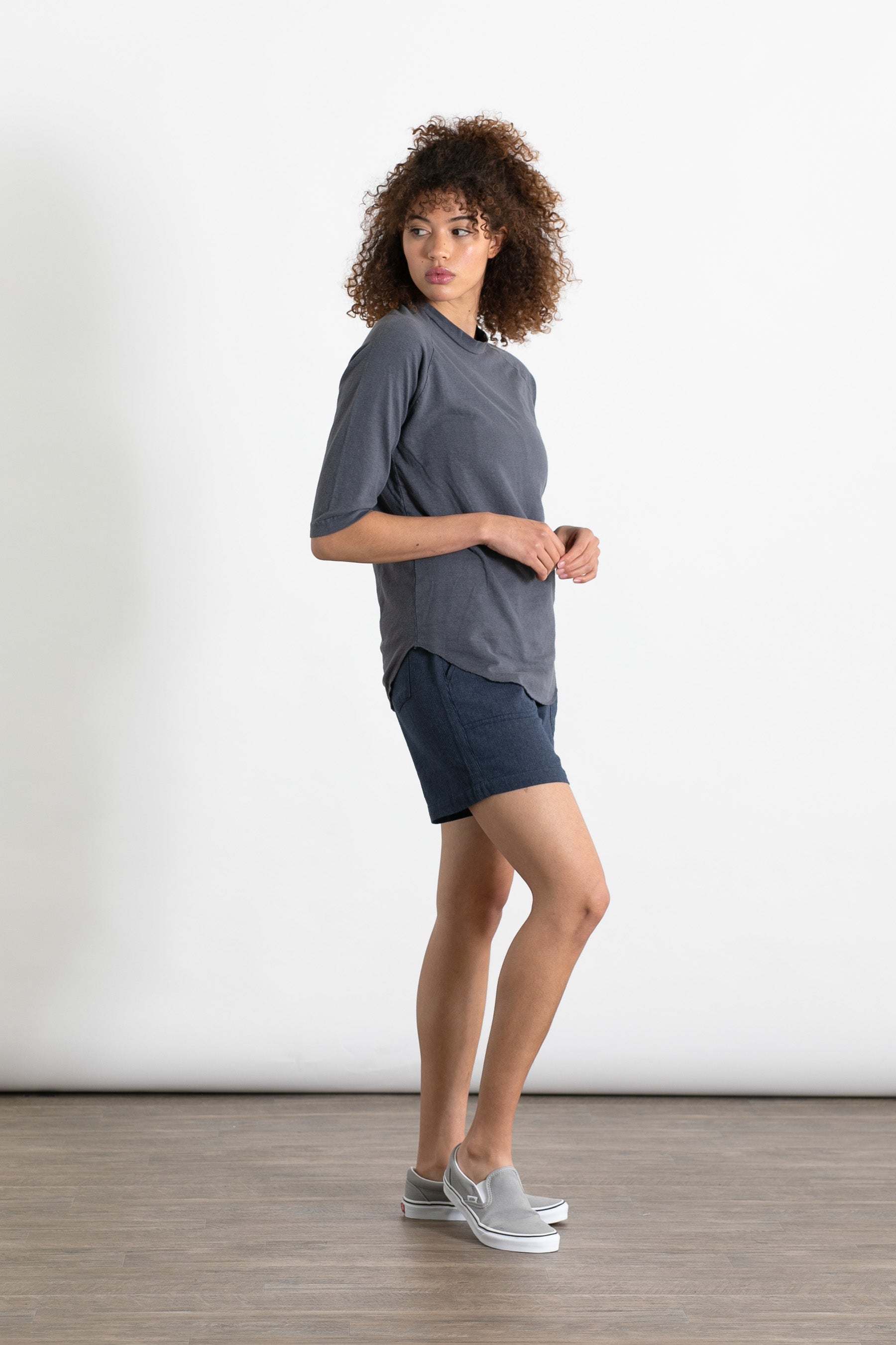 Jungmaven Raglan Tee / Diesel Gray